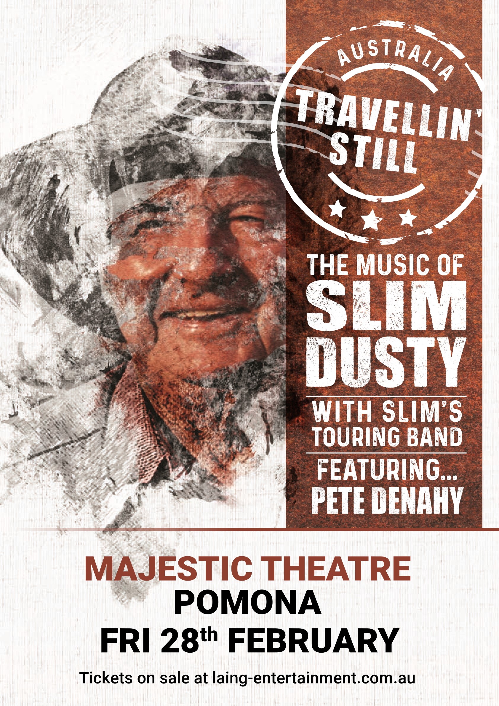 TRAVELLIN' STILL  - THE MUSIC OF SLIM DUSTY - FEATURING THE TRAVELLING COUNTRY BAND