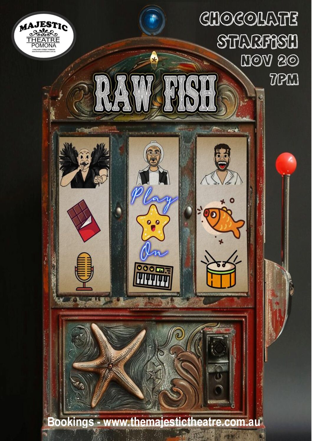 RAW FISH - THE CHOCOLATE STARFISH