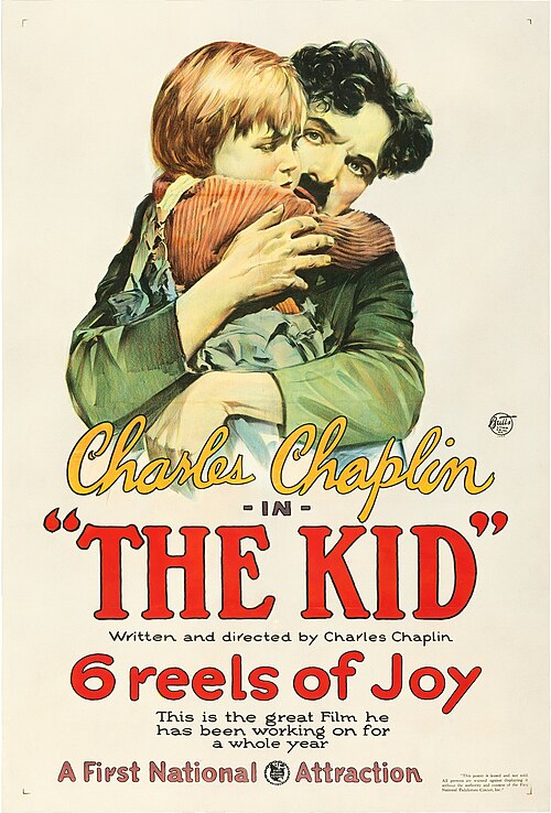 SILENT FILM - THE KID - CHARLIE CHAPLIN - 1921