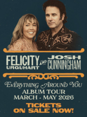 Craft Music & ArtBridge presents FELICITY URQUHART & JOSH CUNNINGHAM Everything Around You Tour