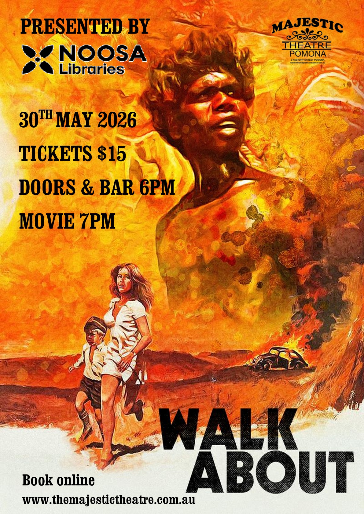 NOOSA LIBRARIES PRESENT "PAGE TO SCREEN: WALKABOUT"