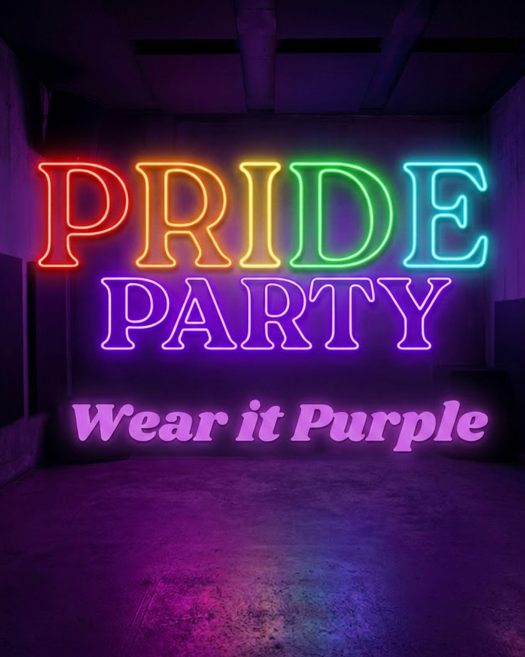 PRIDE PARTY - WEAR IT PURPLE - FREE EVENT