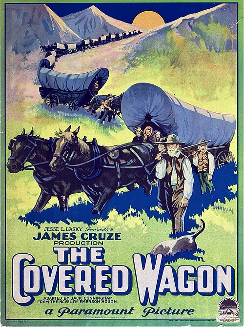 SILENT FILM - THE COVERED WAGON - 1923