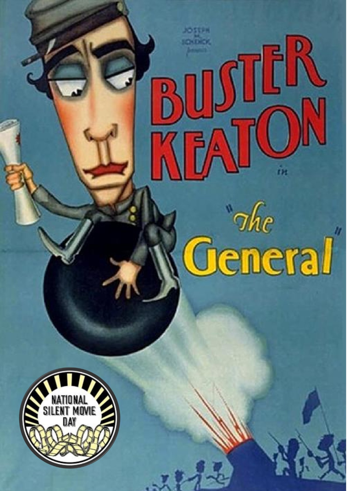 CELEBRATING NATIONAL SILENT FILM DAY! - THE GENERAL - BUSTER KEATON - 1926
