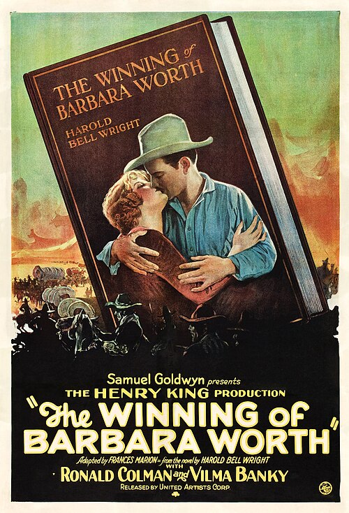 SILENT FILM - THE WINNING OF BARBARA WORTH - 1926