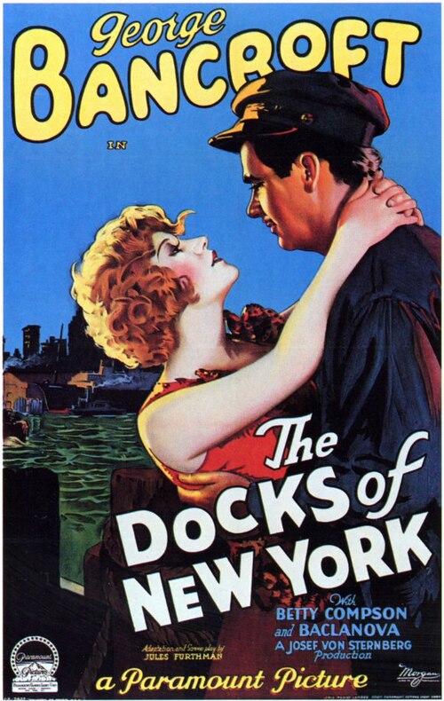 SILENT FILM - THE DOCKS OF NEW YORK - 1928