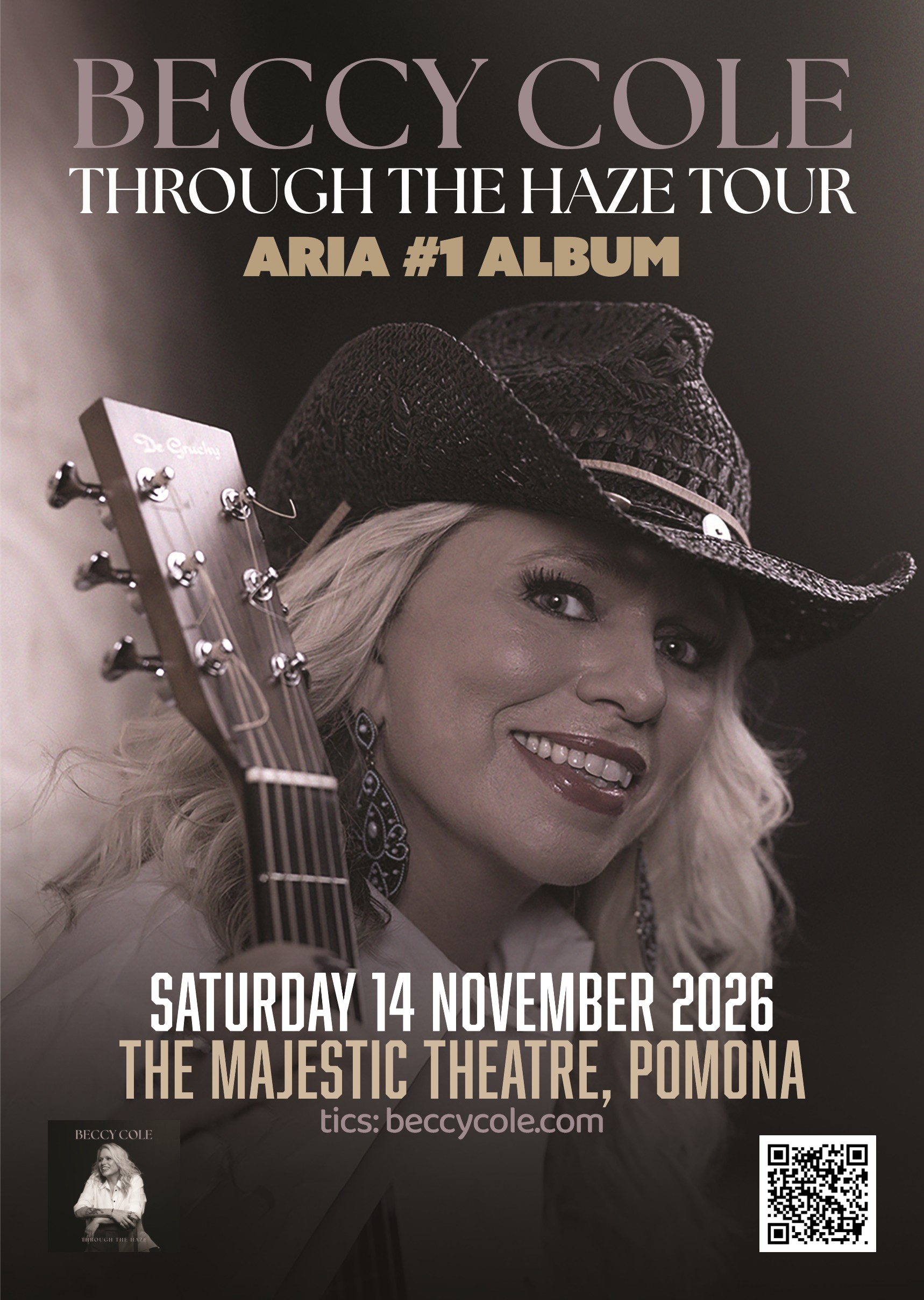 "BECCY COLE l THROUGH THE HAZE ALBUM TOUR"