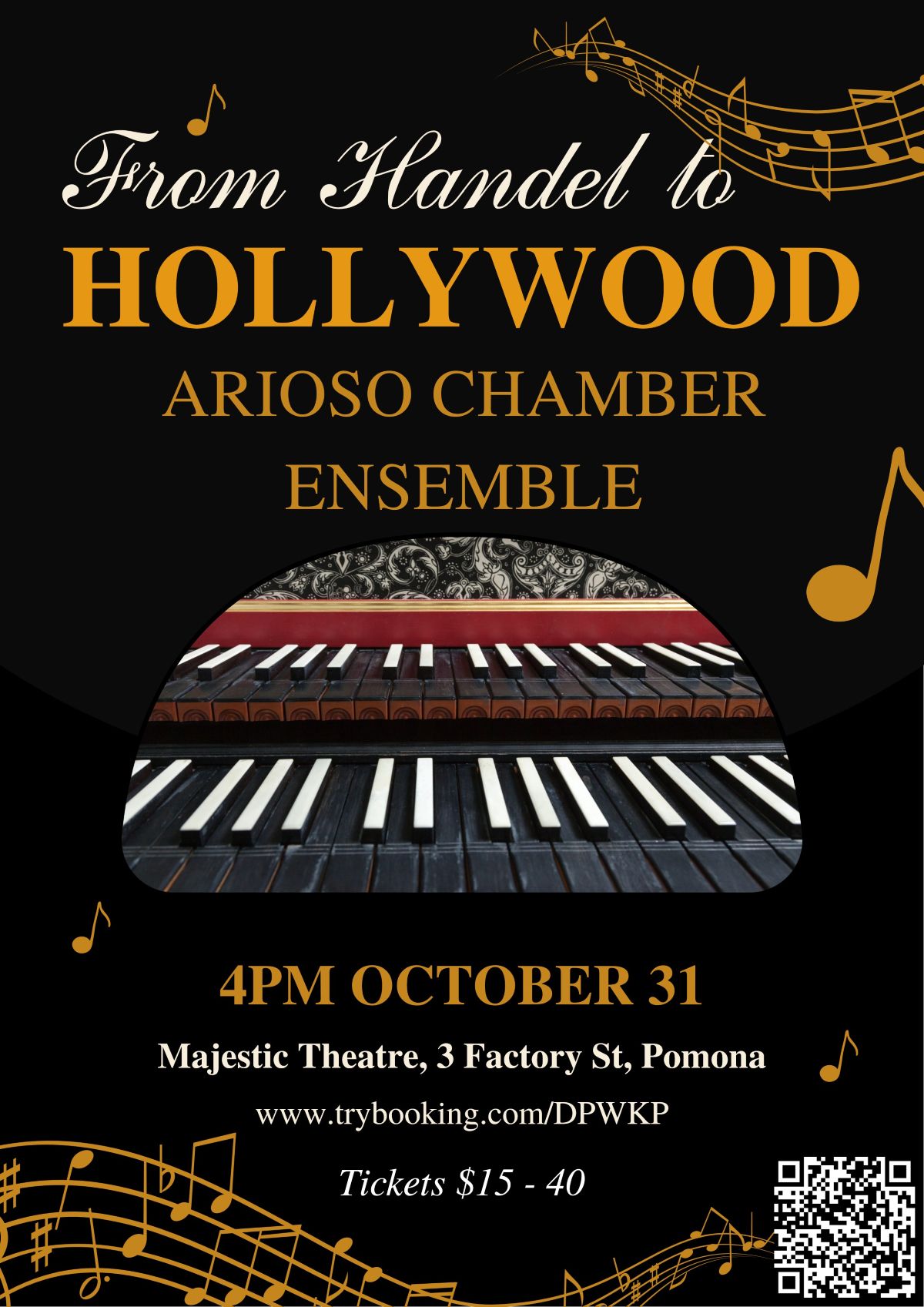 ARIOSO ENSEMBLE -"FROM HANDEL TO HOLLYWOOD"