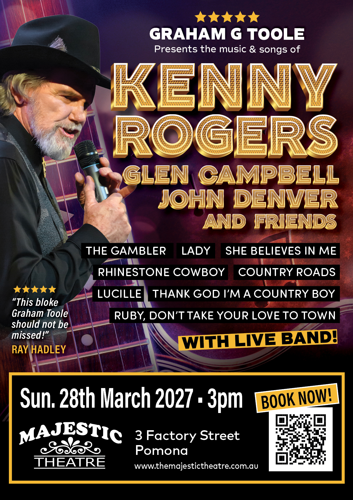KENNY ROGERS, GLEN CAMPBELL, JOHN DENVER & FRIENDS